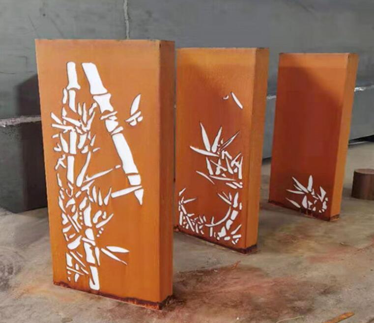 龙圩锈钢板灯箱